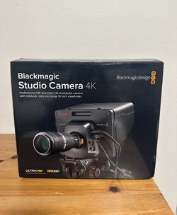 Black Magic Studio Cámara 4k