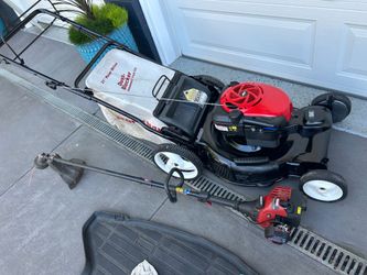 Lawn Mower with free weed eater