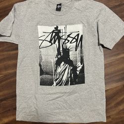 Stussy Grey Shirt Size Large