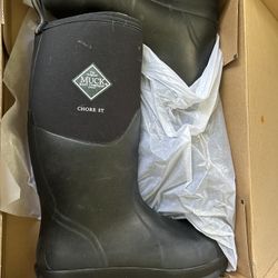 The Original Muck Boot Company Chore Boot All Condition Steel Toe Work Boot Size 10