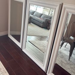 Decorative Wall Mirrors (set Of 3)