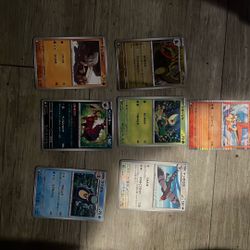 LOT OF 7 POKÈMON CARDS