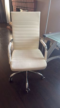 White Desk Chair