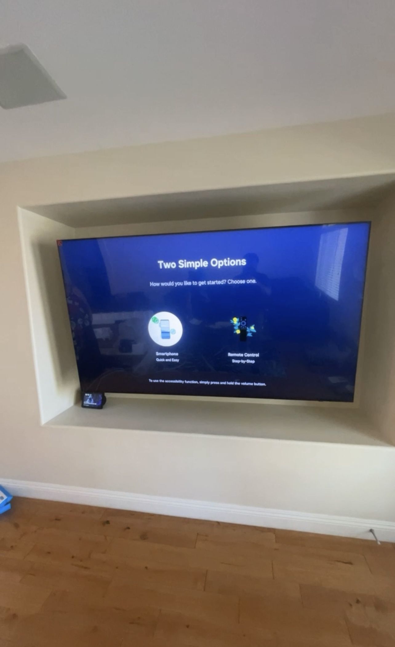 TV mount(Mounting)