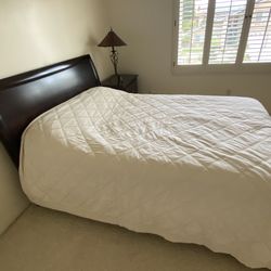 Bed Frame and Nightstand 