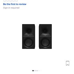 Klipsch - The Sevens 6.5" Powered Speakers (Pair) - Matte Black