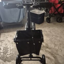 300 lbs Weight Capacity Knee Walker Steerable, Leg Scooter for Broken Foot, Dual Breaks Knee Scooter for Adults for Foot Surgery, Easy to Assemble Wal