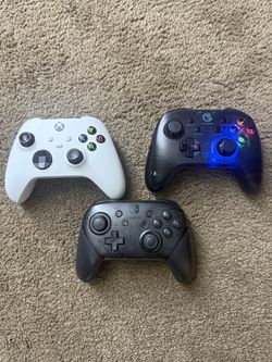 Xbox&switch controllers (check description)