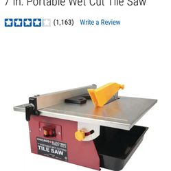 Wet Cutting Tile Saw
