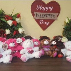 Teddy Bear- Valentine's PERSONALIZED.