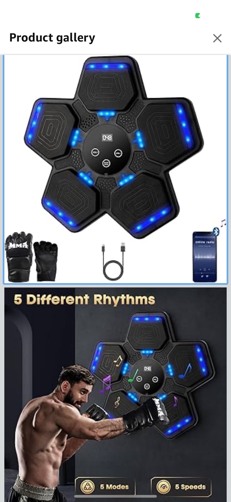 Music Boxing Machine