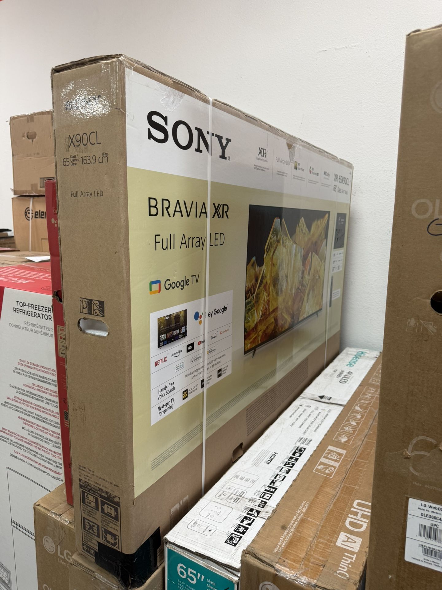 65 SONY BRAVÍA X90L 4K HDR SMART TV
