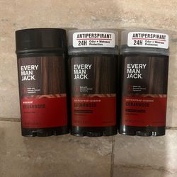 Deodorant Every Man Jack All For $10