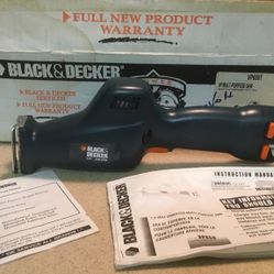 Saw-Black & Decker Multi-Purpose Saw - VP650 - Requires Two Versapak 7.2 V Batteries (included But Probably Not Chargeable)
