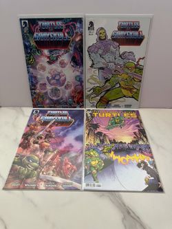 TMNT turtles of the Grayskull comic books