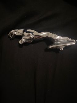 Vintage jumping jaguar
