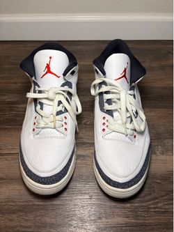 Size 11.5 - Jordan 3 Retro Denim SE Fire Red 2020