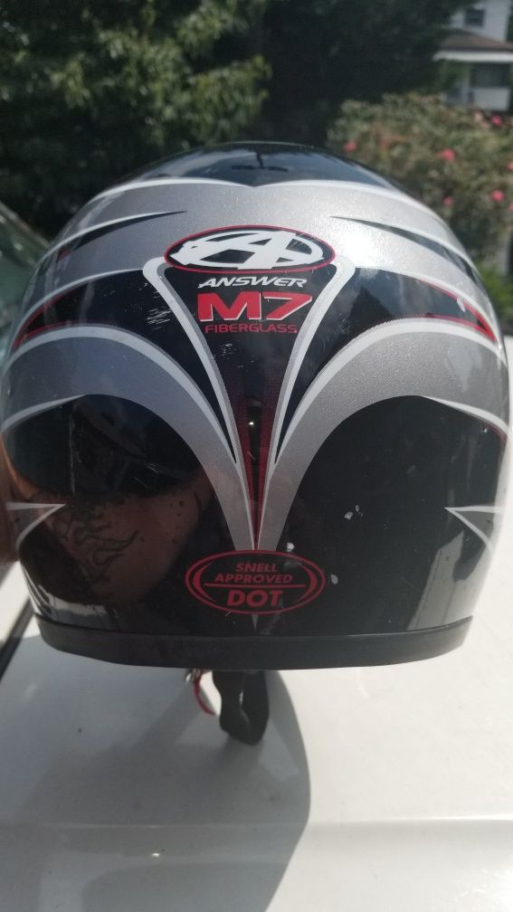 Dirt bike helmet