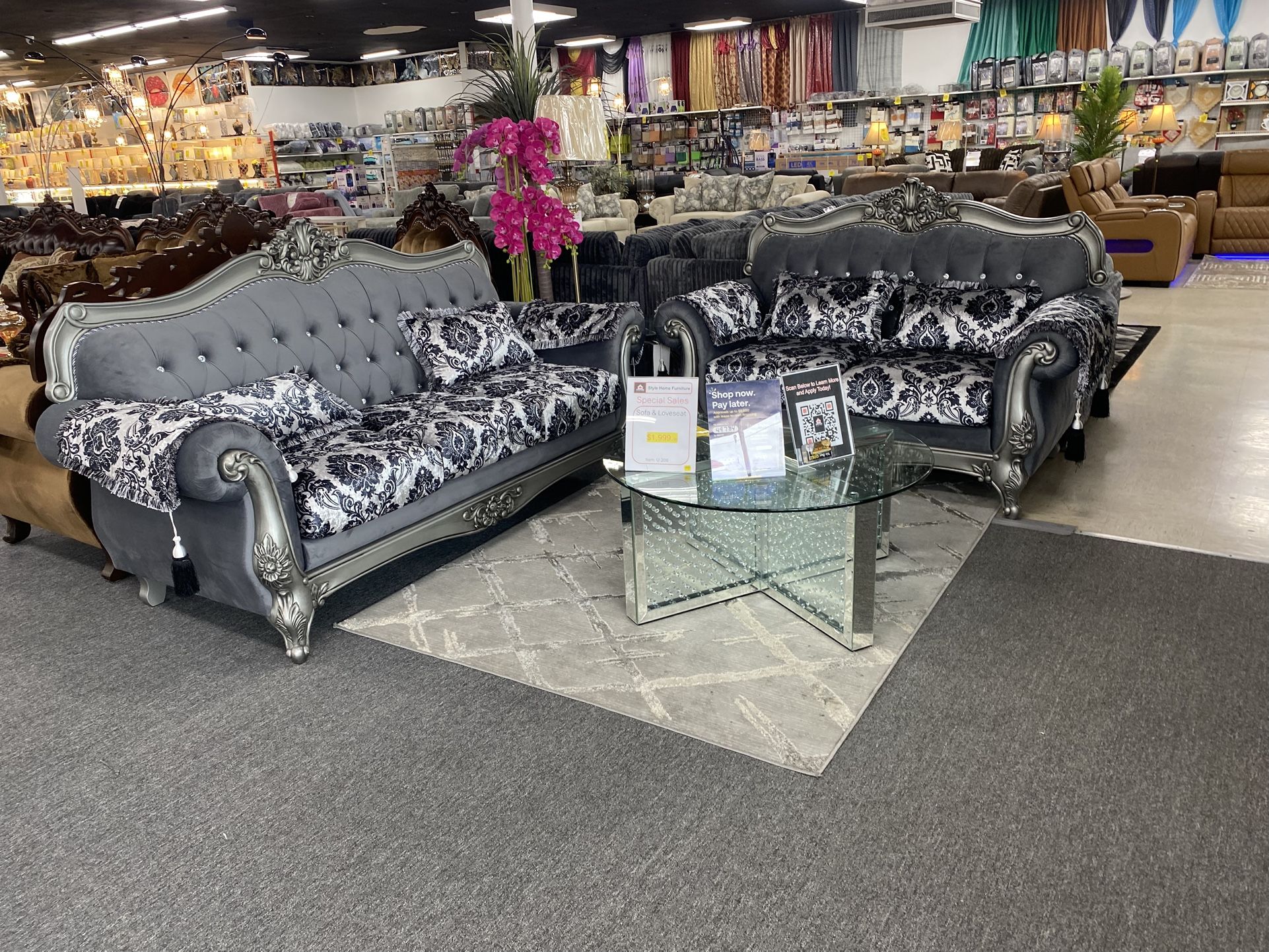 Sofa and Love Seat $1,999