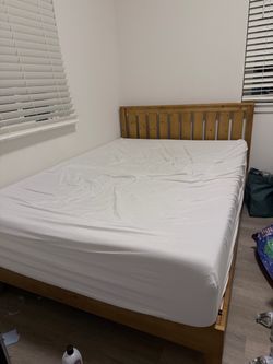 bed frame full with headboard