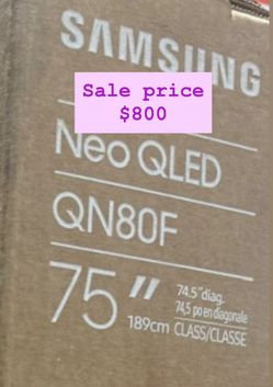 Samsung 75-inch Neo Qled QN80F Series 4k