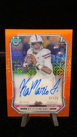 2026 Bowman Chrome Kamario Taylor Auto /25