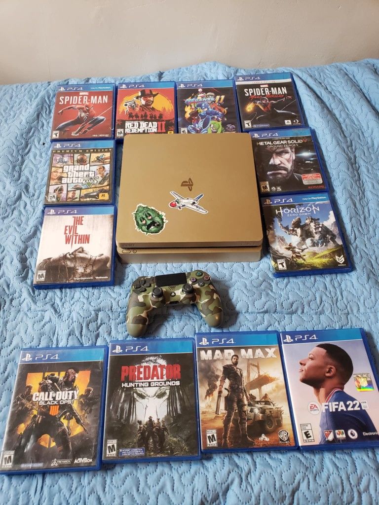 Playstation 4 Slim 500GB $150! The 1,000GB $175! PS4 Slim...Looking To Sell All Separately $15 Per Great Game & $10! Regular Game. All work 100%