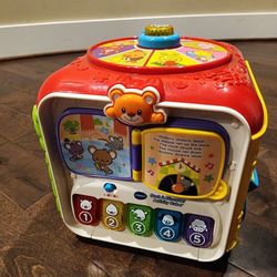 Vtech Sort & Discover Activity Cube 9" Baby Toy Interactive