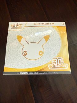 Pokémon TCG 30th Anniversary Celebration Elite Trainer Box ETB SEALED