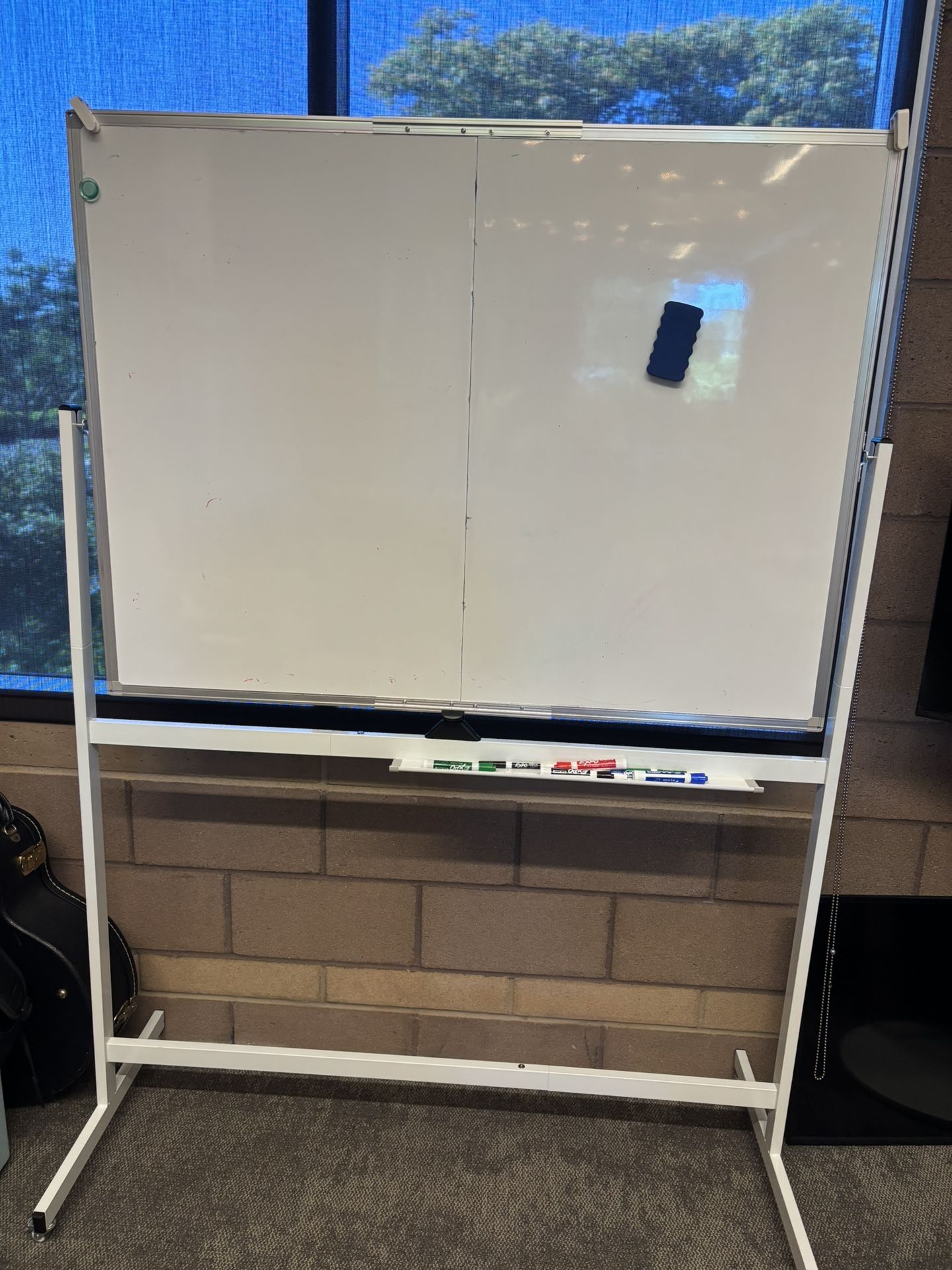 Double Sided (rotating) White Board 