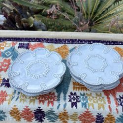 Arte Italica Bella Bianca Plates Set of 8 – Made in Italy 