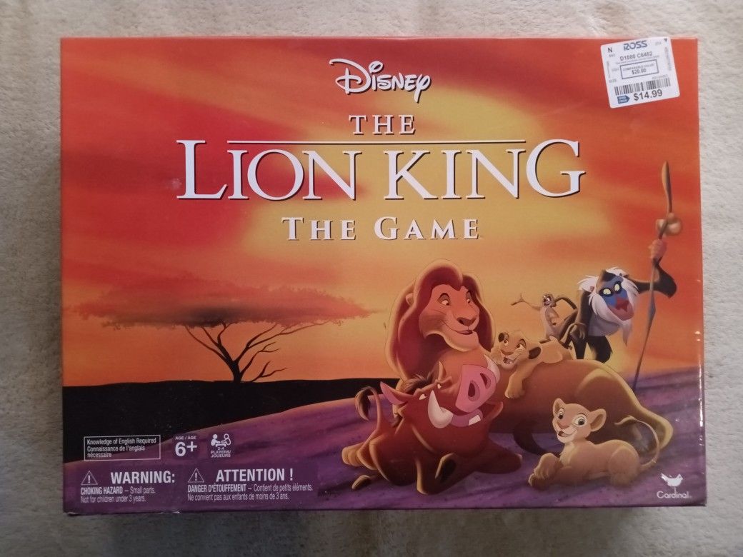 ✨LAST CHANCE ✨ The Lion King Board Game