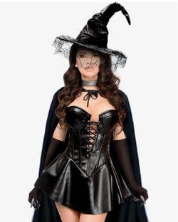Women's Witch Halloween Costume Set