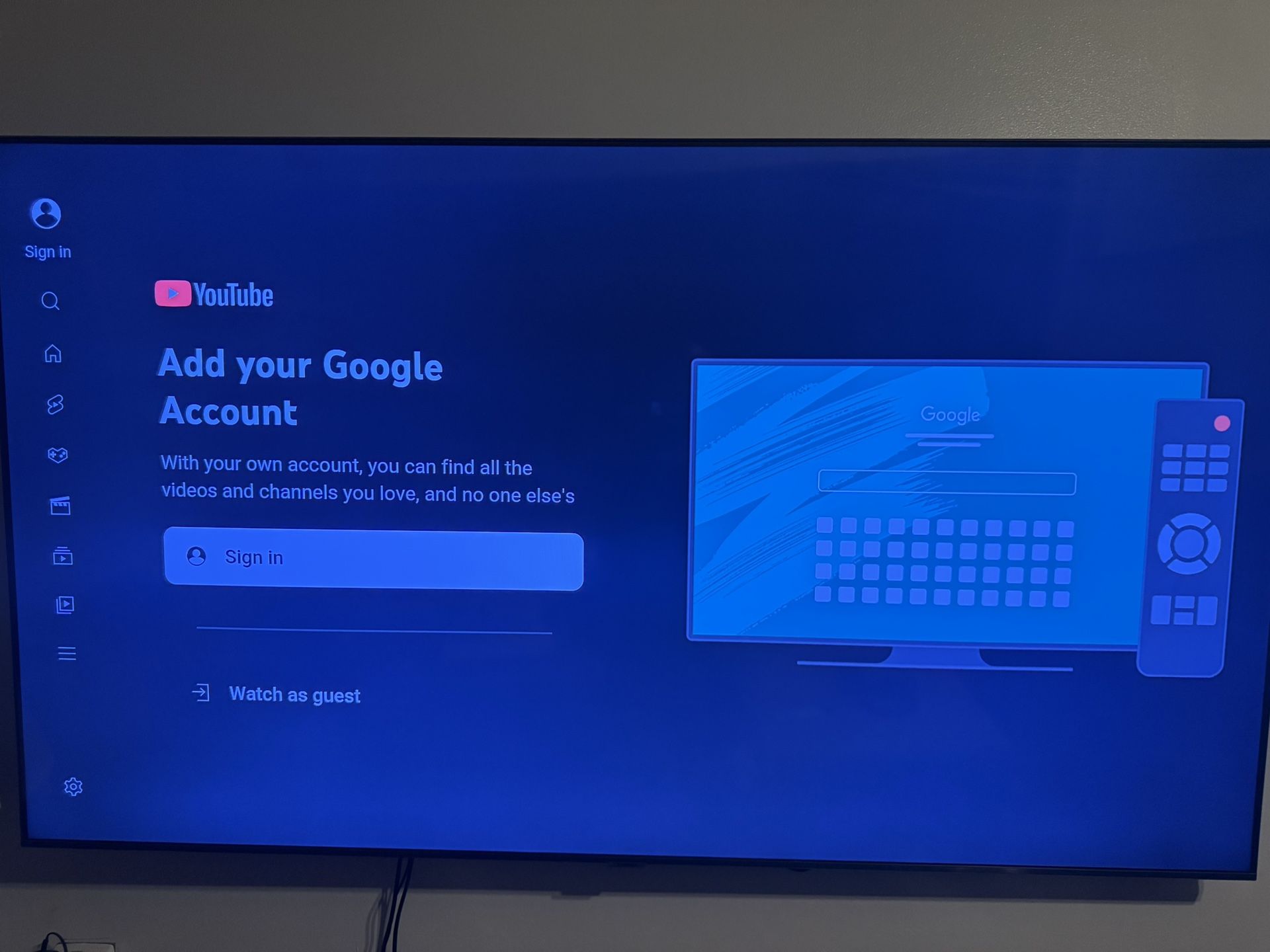 Samsung TV 65 Inches
