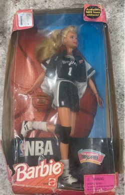 1998 spurs Barbie doll