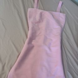 Pink Bandage Dress