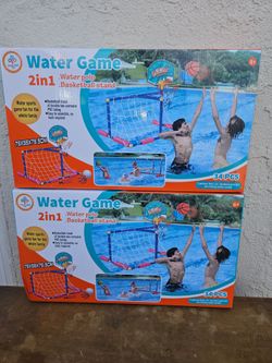 New 2 in 1 pool set