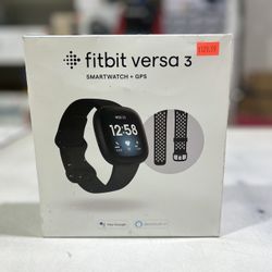 fitbit versa 3 SMARTWATCH + GPS $129.99