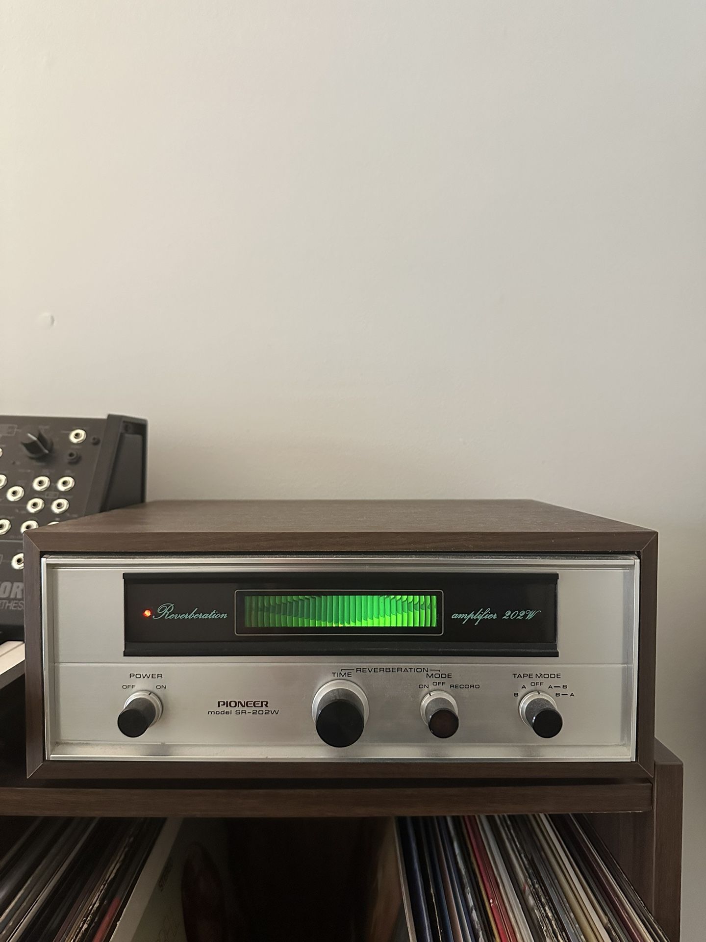 PIONEER SR-202W Reverberation Amplifier Reverb Amp VINTAGE Tested Working