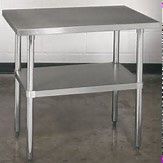 New 24x36” Stainless Steel Kitchen Center Island 