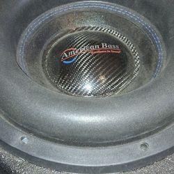 12 American Bass XMAXXX  3000 Watts Rms 6000peak