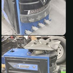 2 lifts and a tire machine for sale