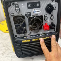 Champion generador inverter gasoline onlynew as is $450