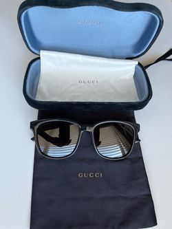 Gucci Black Sunglasses with Case