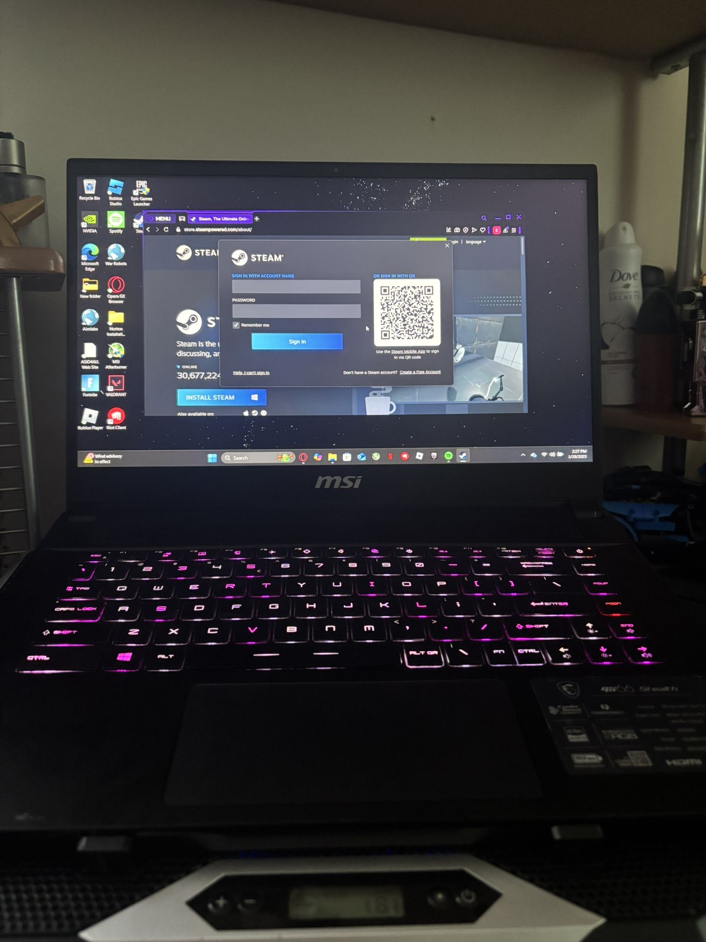 Msi gs66 stealth gaming laptop