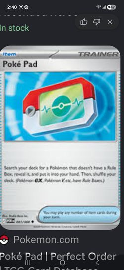 Pokemoncard