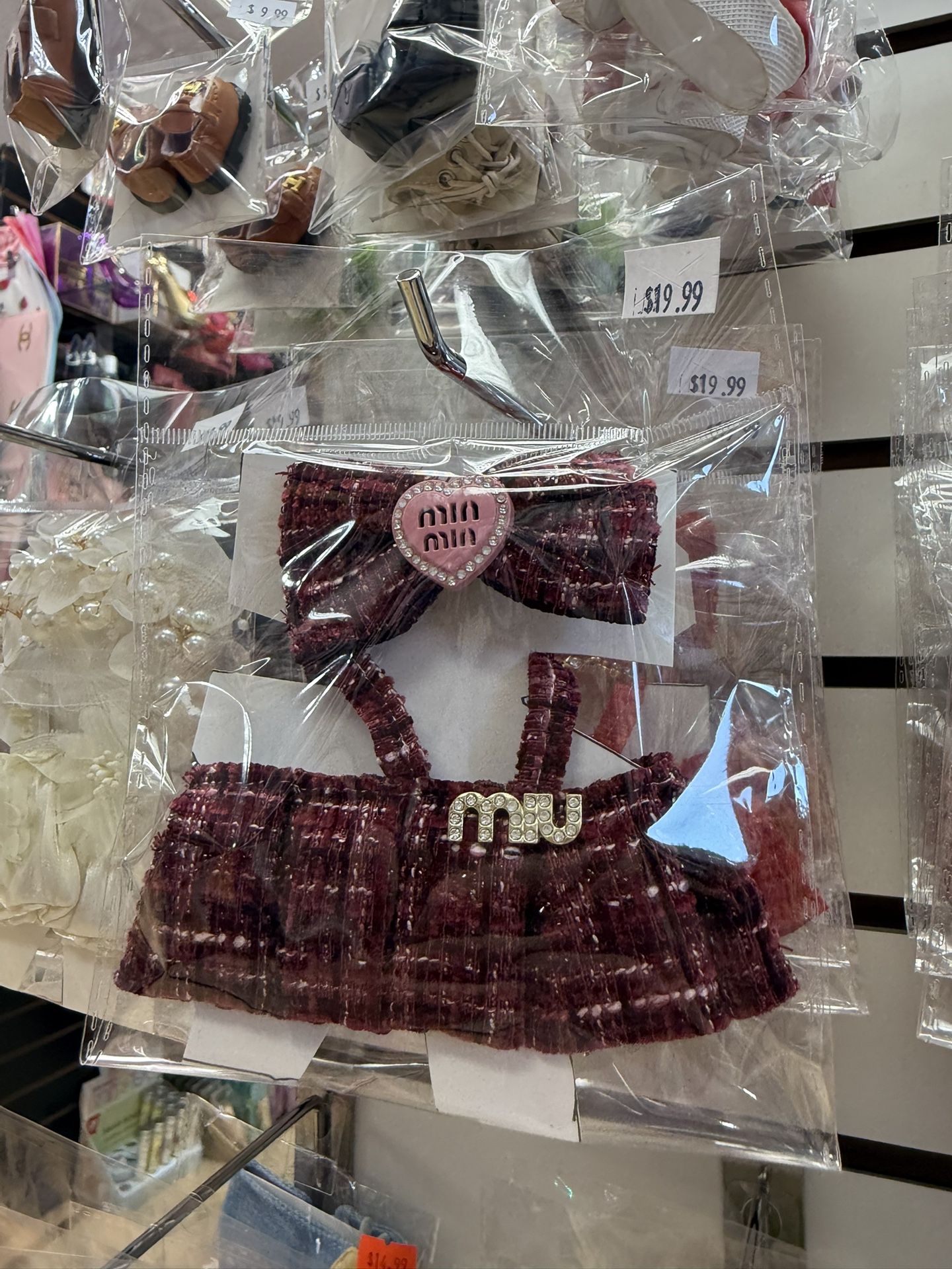 Labubu Clothes Miu Miu