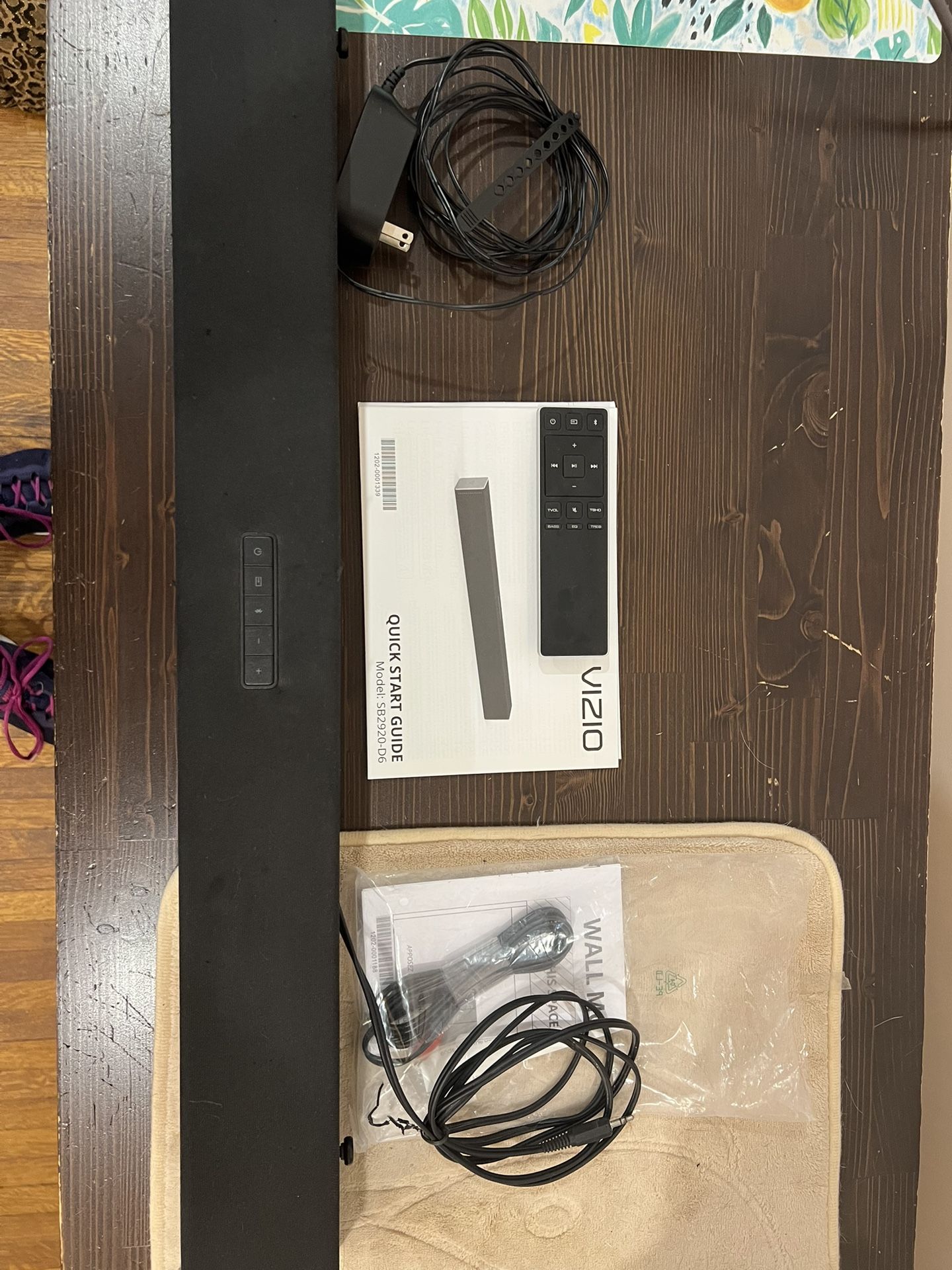 Vizio soundbar Model SB2920-D6
