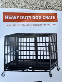 pets crate 42 inch long heavy duty new