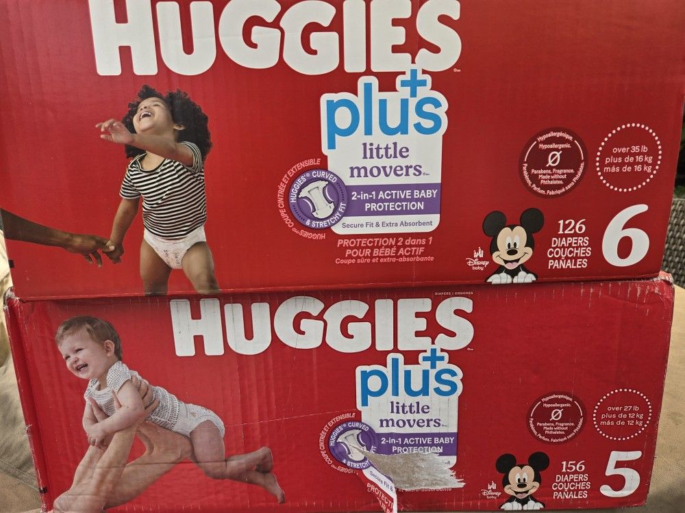 Pampers #5 Y #6